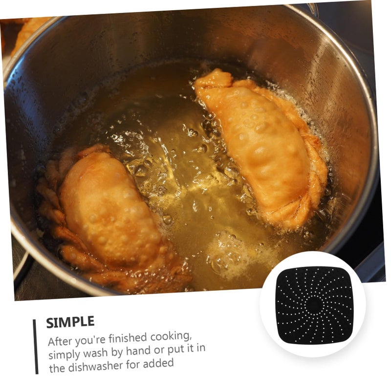 Reusable Silicone Air Fryer Liner Mat Easy Clean Crispy Cooking Baking Accessory - Image 5