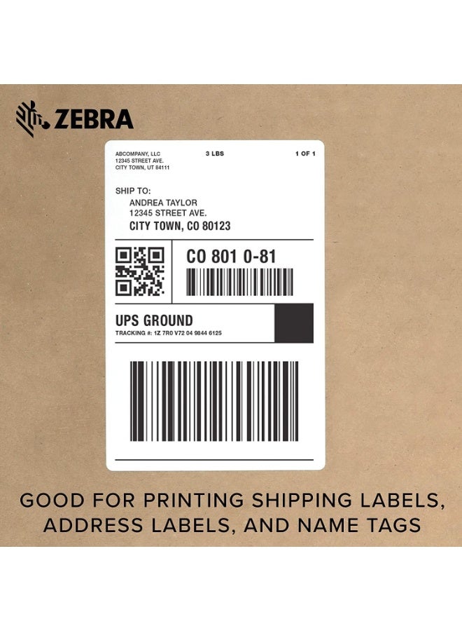 ZEBRA Technologies ZD421 Direct Thermal Printer (203 dpi) with USB, USB Host, Modular Connectivity Slot, and BTLE5 – High-Performance Label Printer for Logistics, Manufacturing, Retail, and Healthcare Applications - Image 2