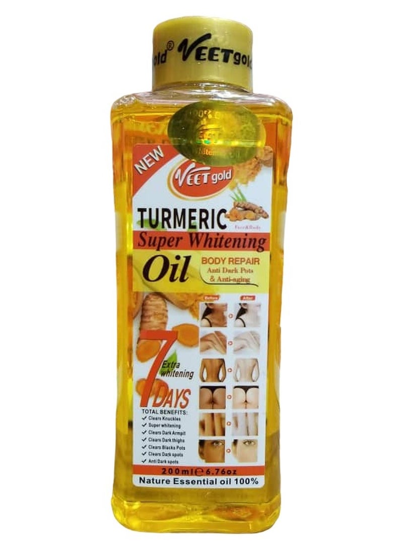 فيت جولد زيت الكركم للتبييض الفائق 200 مل