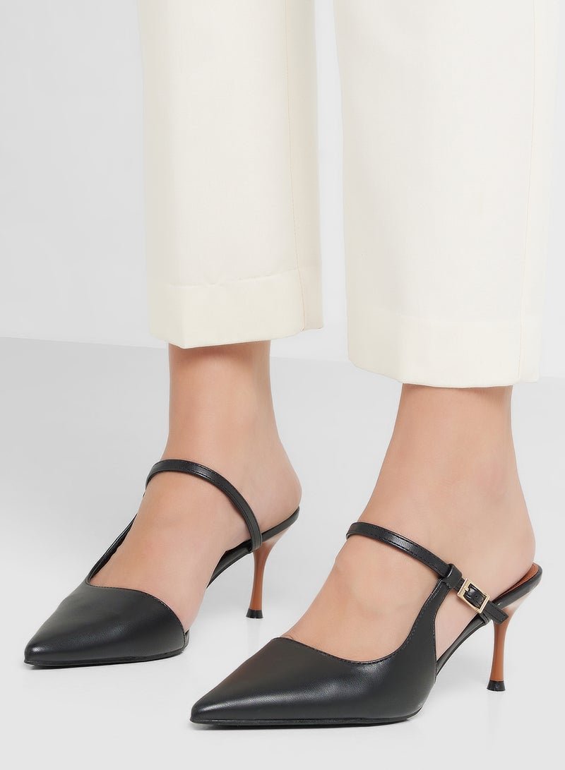 ELLA Color Block Pointy Pump - Image 5