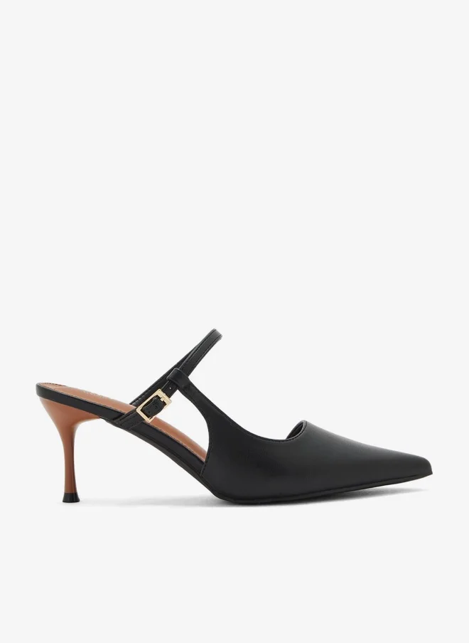 ايلا حذاء كعب مدبب بألوان متضاربة