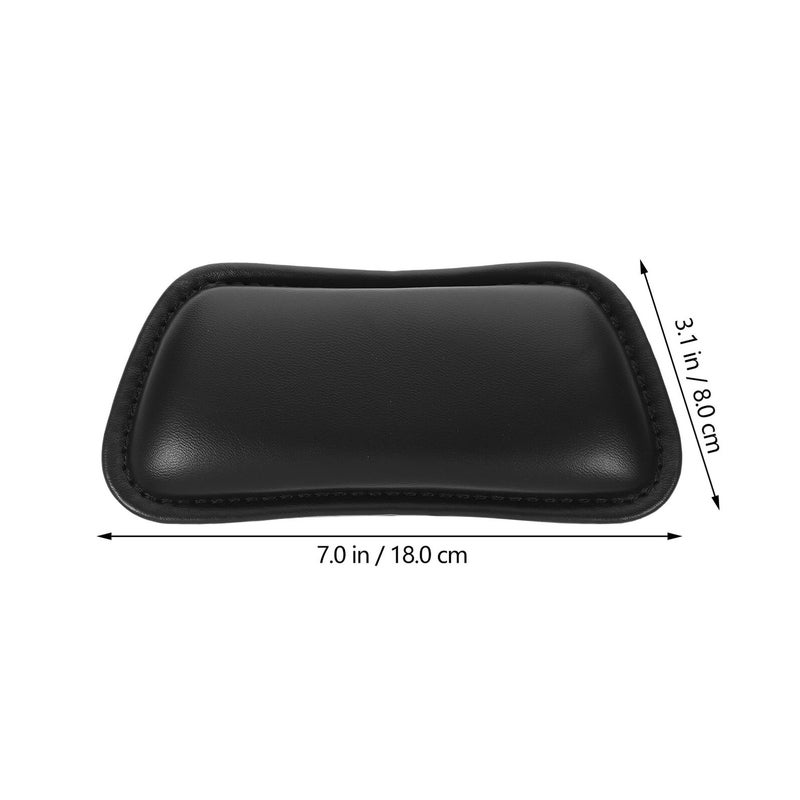 Ergonomic Mouse Pad With Wrist Support Comfortable Breathable PU Leather For Office Home Travel - Image 3