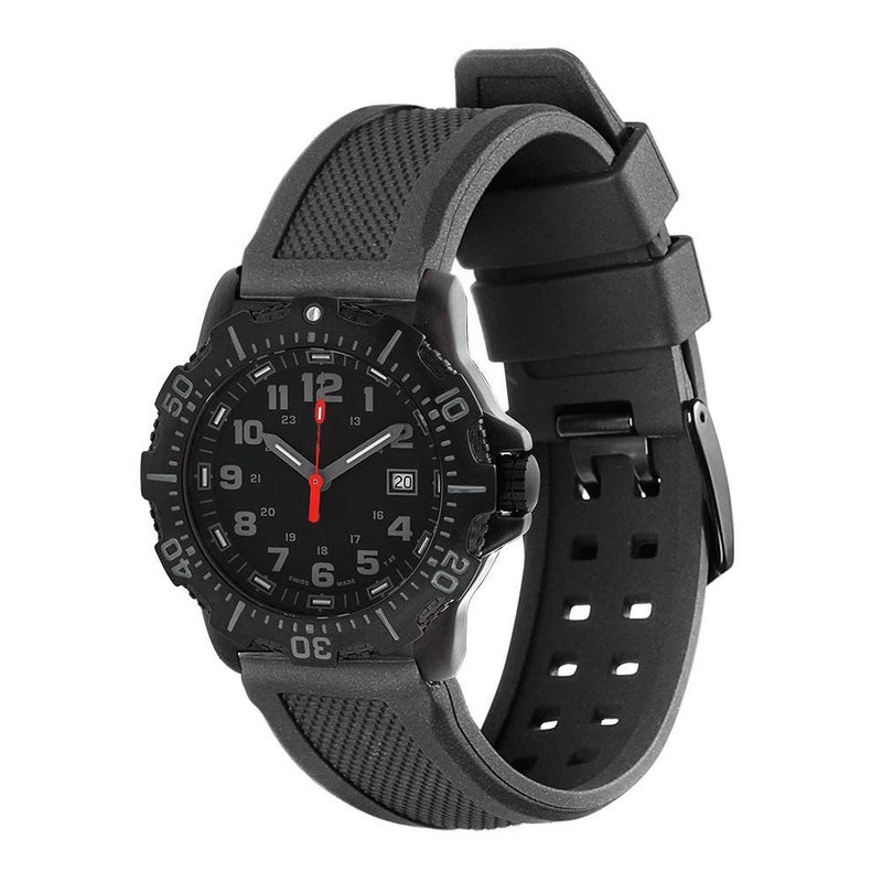iStrap Replacement for Luminox Silicone Watch Band 23mm Rubber Strap for 3050 3080 and 3950 Series - Image 4