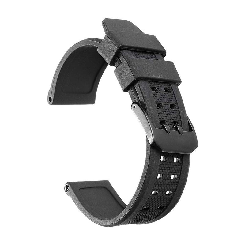 iStrap Replacement for Luminox Silicone Watch Band 23mm Rubber Strap for 3050 3080 and 3950 Series - Image 1