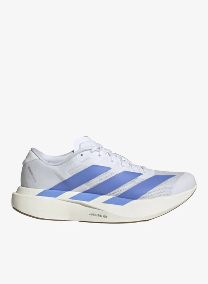 adidas أديداس أديزيرو إيفو إس إل دبليو أحذية جري نسائية أبيض 3.5