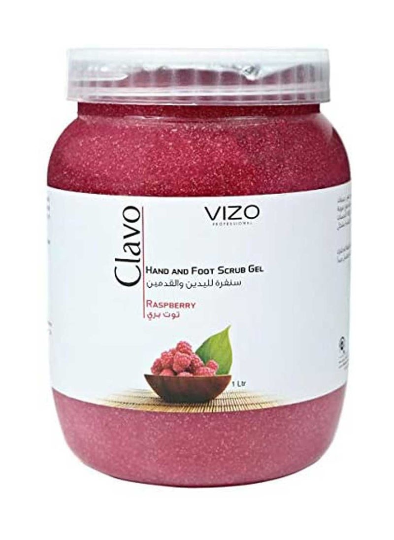 VIZO Clavo Hand & Foot Scrub  Raspberry 1000ML - pzsku/Z93D4C86C53DB97474CDCZ/45/_/1655702361/96e92467-dc27-4e8c-8955-06ce6155b9d3