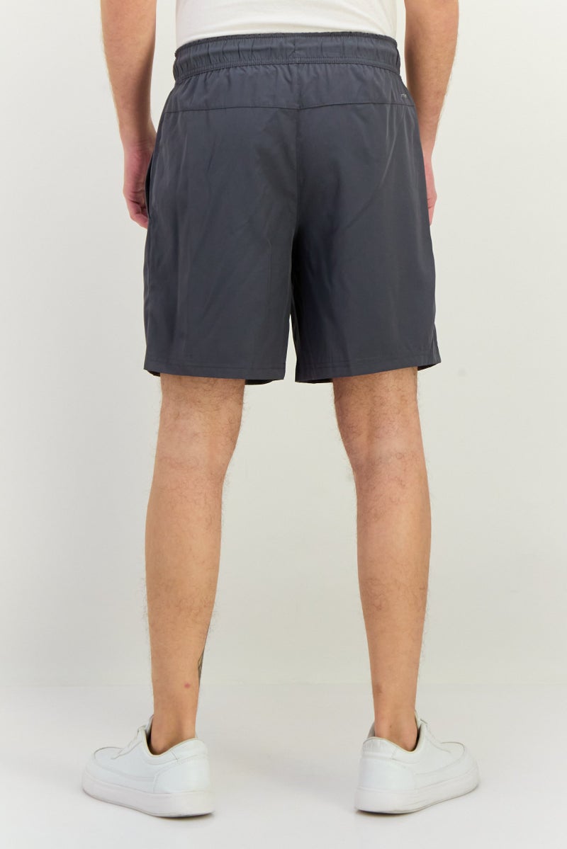 MOTION Men Sportswear Fit Training Shorts, Dark Grey - Image 3