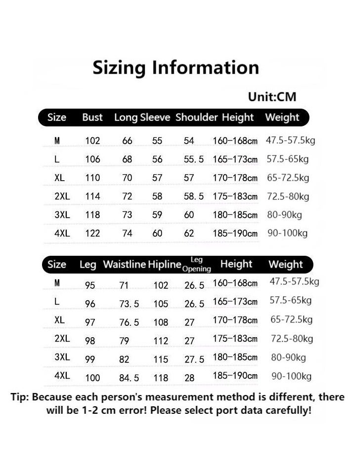 Fashionable Men's Printed Casual Short Sleeved Sports Suit  - Image 4