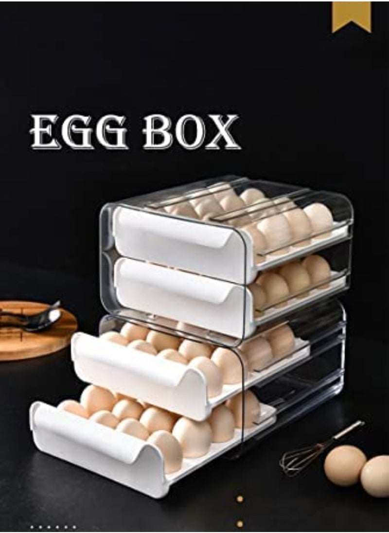 Type Egg Crisper Kitchen Egg Tray,Refrigerator Storage Container
