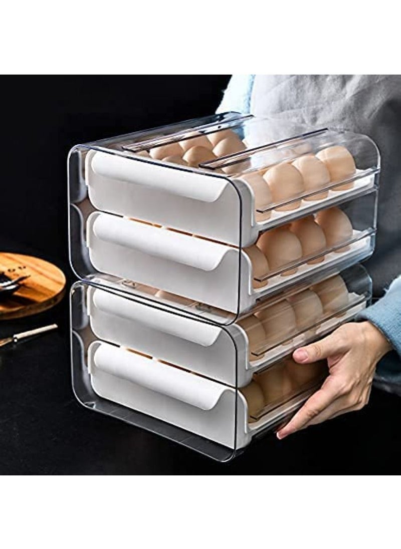 Type Egg Crisper Kitchen Egg Tray,Refrigerator Storage Container