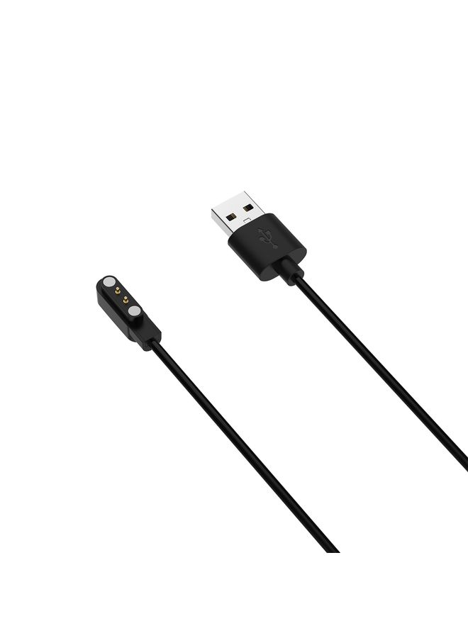 HuHa For Noise Colorfit Pro 3 Smart Watch Magnetic Charging Cable, Length: 1m(Black) - Image 3