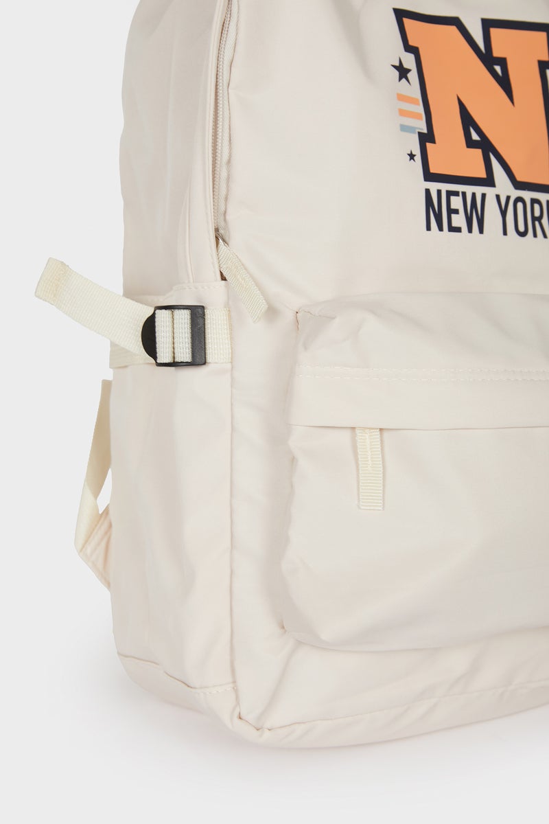 DeFacto Beige Woman Backpack Casual - Image 3