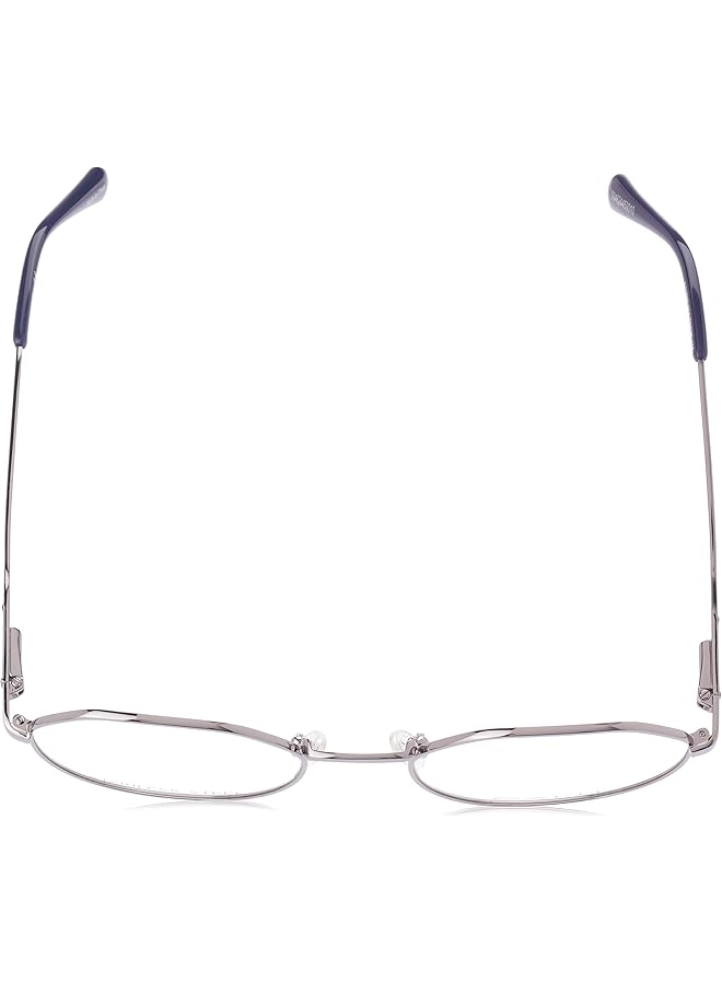 GANT GA325601453 Metal Round Shape Full Rim Eyeglasses for Men 53 mm Lens Size Gray - Image 4
