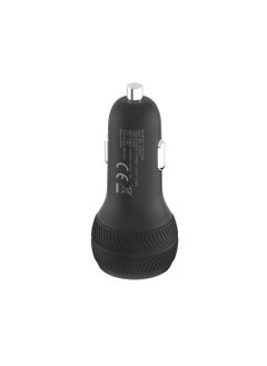 Evolt CC-100 38W PD Car Charger Dual TYPE-C & USB with TYPE-C to Lightning Cable 1M BLACK  - Image 3