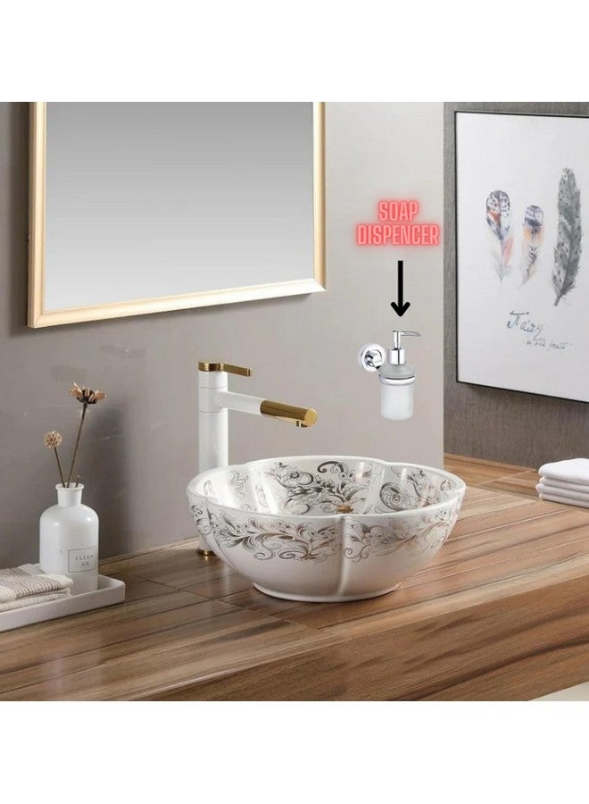 JAGGER JAG255 Wall Mounted Liquid Glass Soap Dispenser/Shampoo Conditioner Holder/Handwash Dispenser/for Wash Basin/Bathroom/Living Room/Hotel/Home/Office (Chrome Finish) - Image 4