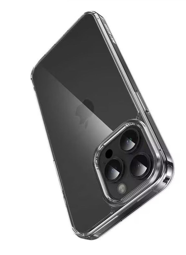 Green Lion Crystal Clear Case for iPhone 15 Pro Max - Clear - Image 1