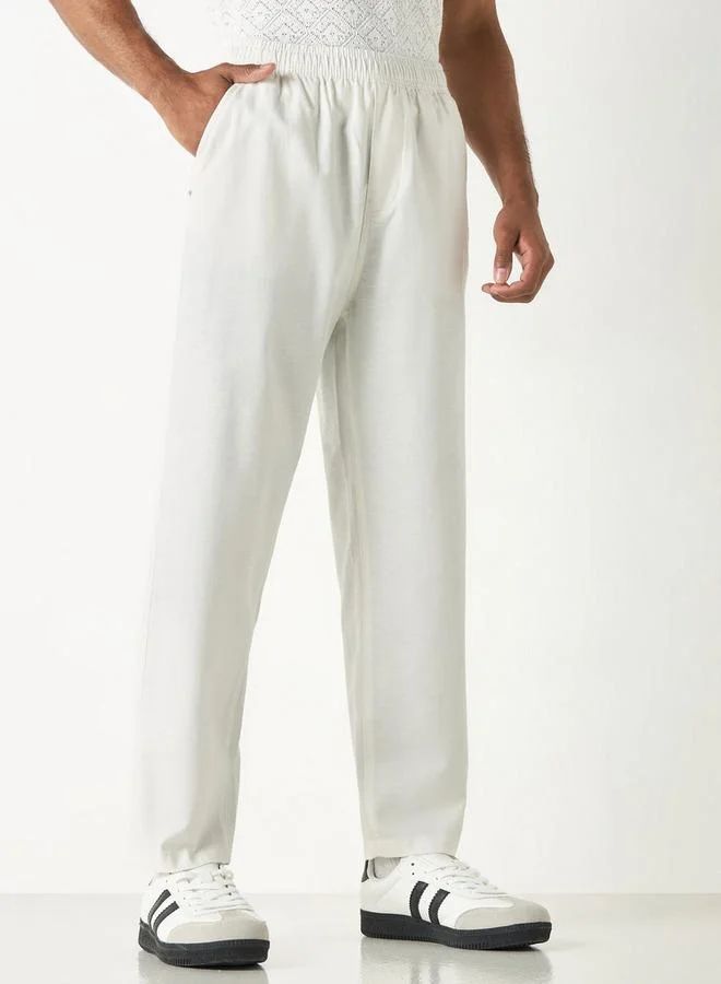 Lee Cooper Lee Cooper Relaxed Fit Pants with Pockets