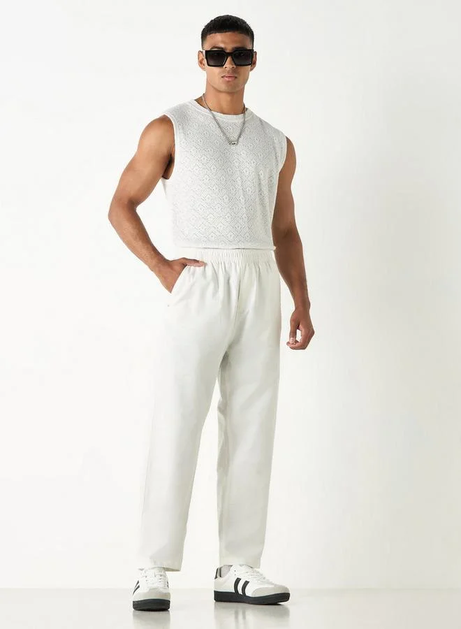 Lee Cooper Lee Cooper Relaxed Fit Pants with Pockets