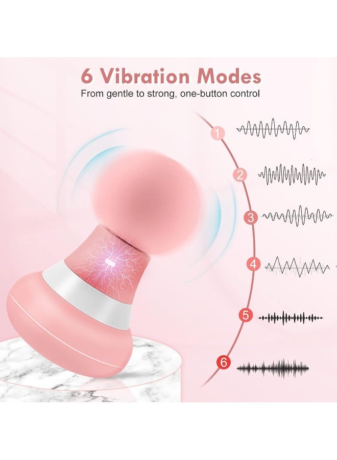 Generic Handheld Back Massager, Mini Portable Full Body Electric Massager, USB Charging, 6 Vibration Modes - Image 2