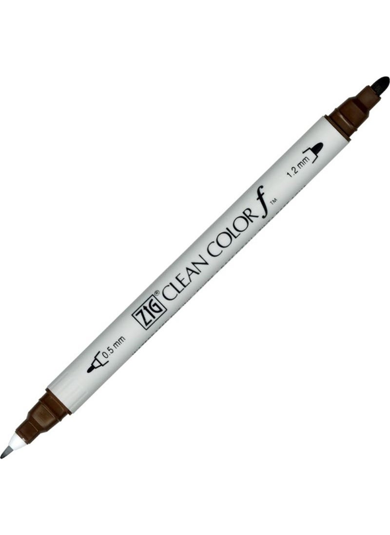 Zig Clean Color F Tcs-6000T 062 Dark Brown 