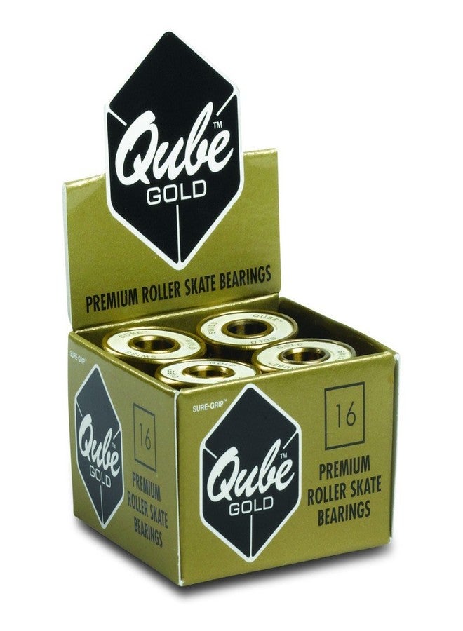 Sure-Grip QUBE Gold Swiss Bearings - 8mm Boxed - Image 1