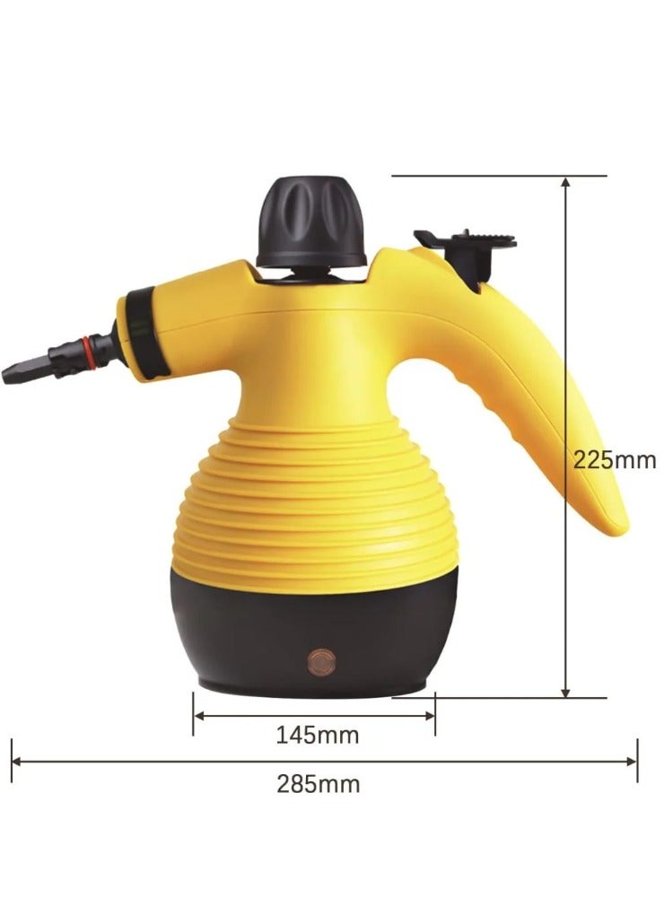 دينكس جهاز تنظيف بالبخار متعدد الاستخدامات يعمل بالكهرباء بقوة 1200 واط وسعة ماء 350 مل 15 قطعة - Image 3