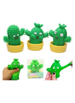 General Stretchy Toys,3PCS Plant Styling Stress Relief Stretchy Squishy Toy, Rubber Soft Decompression Toy, Soft Sensory Toy Simulation Decompression Toy for Kids,Boys,Girls,Friend,Adult  - Image 1