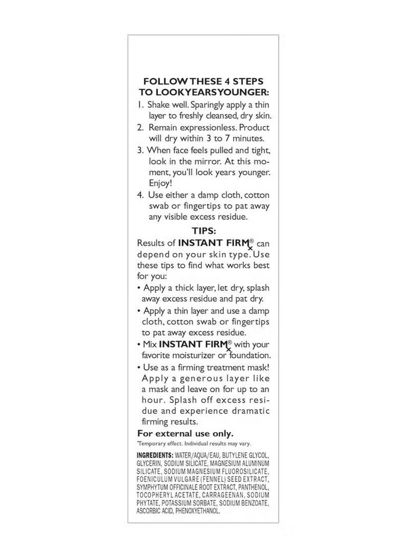 PETER THOMAS ROTH مشد الوجه المؤقت Instant FIRMx - يشد وينعم مظهر الخطوط الدقيقة، التجاعيد العميقة والمسام (3.4 أونصة) - Image 4