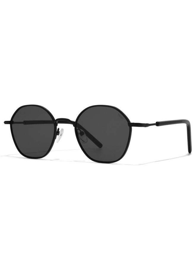 BlackOut Unisex Shimmer Round Sunglasses - Image 2