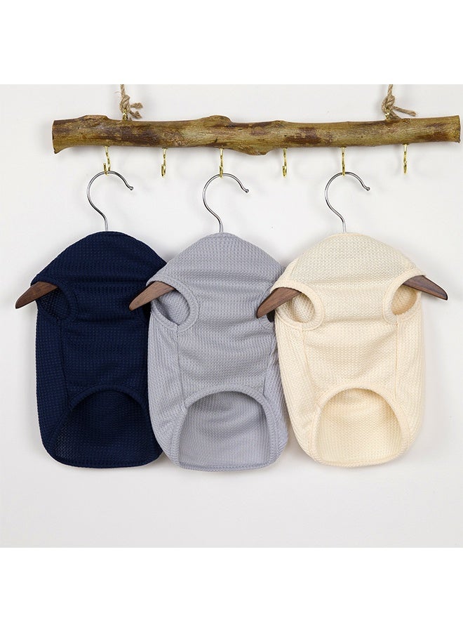 HY Cute Dog Clothes, Breathable And Soft Dog Clothes, Pet Pullovers, Puppy And Cat Clothes, Spring And Summer Breathable Clothing, Thin (L Size)  - Image 5