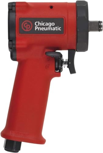 Chicago Pneumatic CP7732 1/2 Inch Air Impact Wrench, Steel Front Cover, Aluminum Body, Jumbo Hammer, One-Hand Operation, Max Torque Output 450 ft-lbs / 610 Nm, 9000 RPM - Image 1