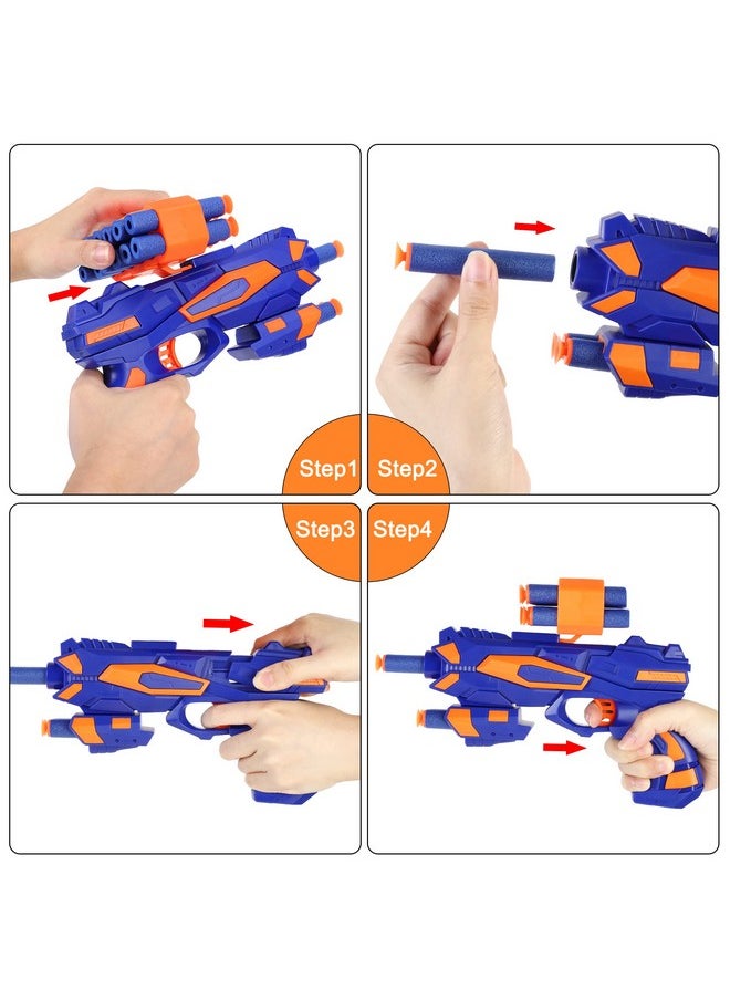 fibevon - Shooting Target For Nerf W/Toy Guns And Foam Darts, Upgrade Digital Shooting Game With Touch Screen Practice Target, Electronic Scoring Targets For Nerf Gun For Kids Aged 5 -13 Boys, Girls - Image 1