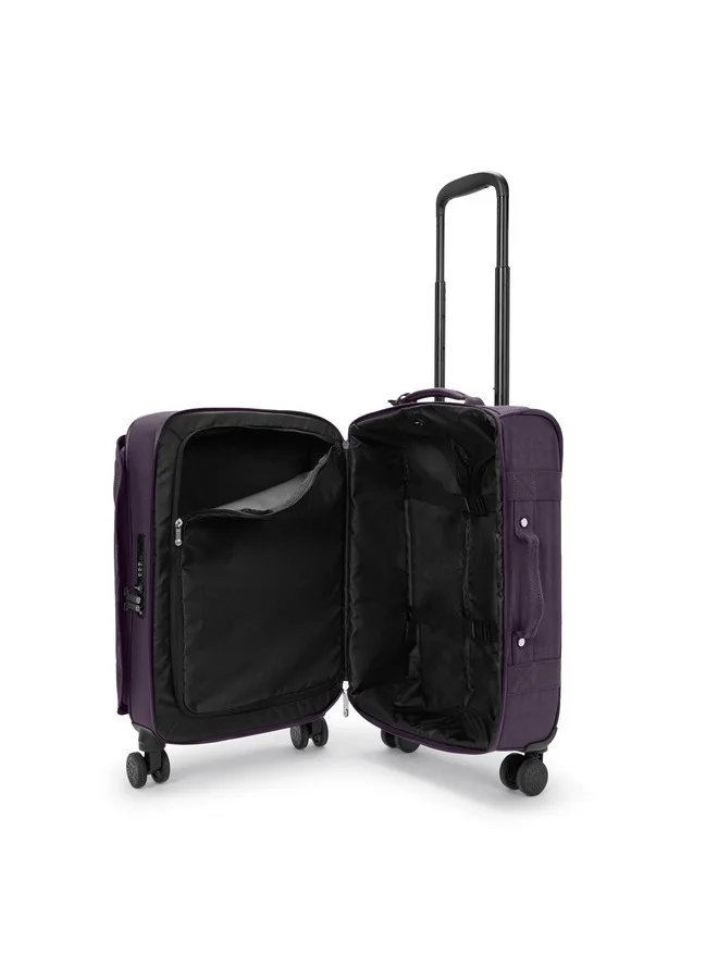 kipling Spontaneous S, Small cabin size wheeled luggage Female - Ultimate Plum