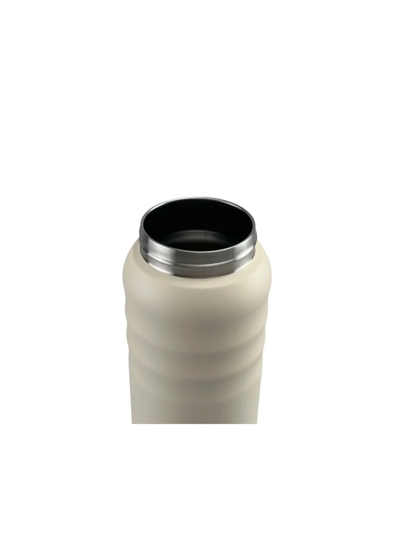 Hans Larsen Beige Hans Larsen Cento Double-Walled Stainless Steel Vacuum Flask 720ml Hot And Cold Insulated Sports Water Bottle, Leak-Proof Lid with Carry Loop, Durable Travel Flask for Daily Use - Sandstone  | Best Price UAE