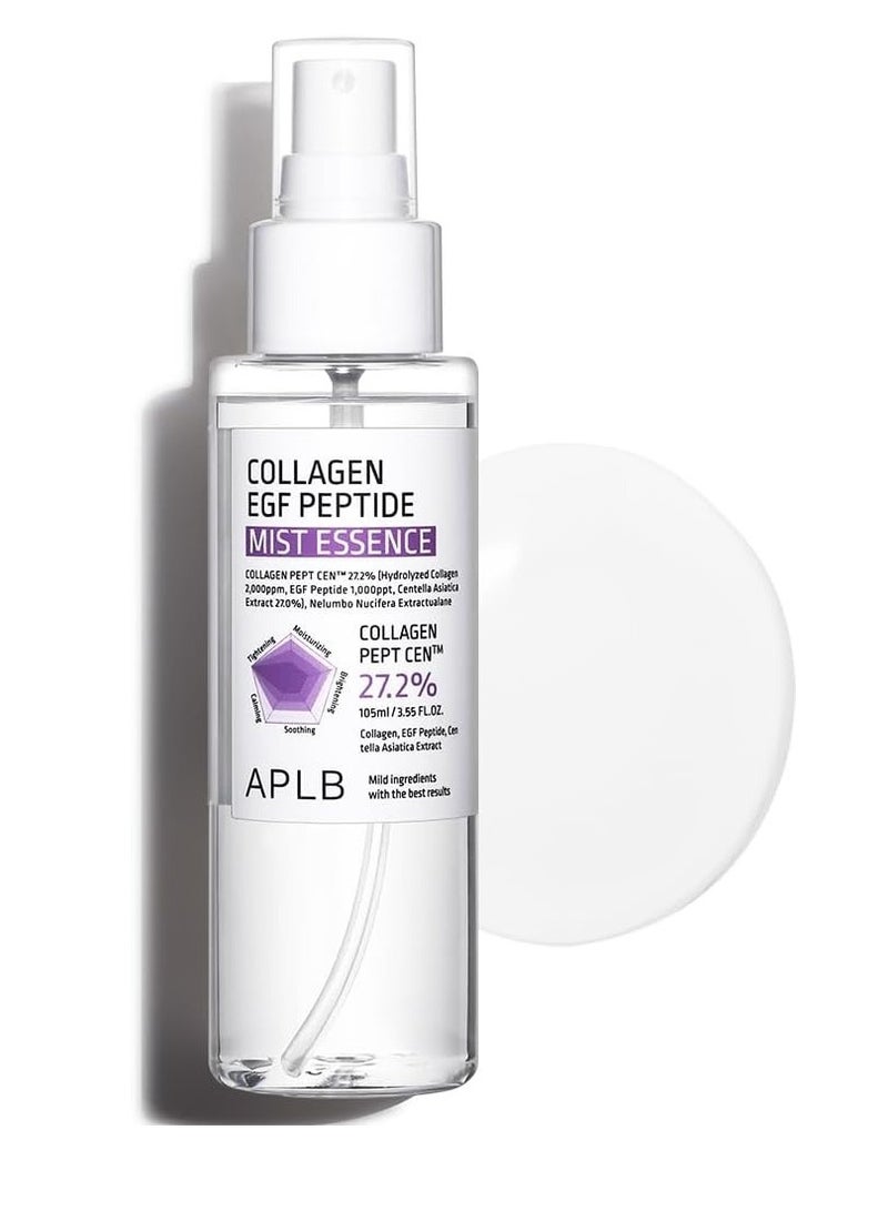 ايه بي ال بي رذاذ ببتيد الكولاجين إي جي إف، خلاصة كولاجين بيبت سين™ 27.2%، 3.55 أونصة سائلة/عناية بالبشرة الكورية، عناية بالمرونة، ترطيب متجدد، تنشيط من أجل بشرة لطيفة وتحسين ملمسها - Image 1