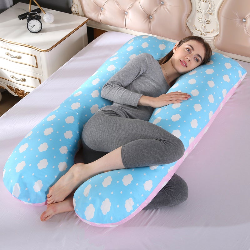 Maternity Pillow Removable And Washable U-Shaped Pillow Large Cushion Waist Pillow Factory Pillow Super Factory - Image 1