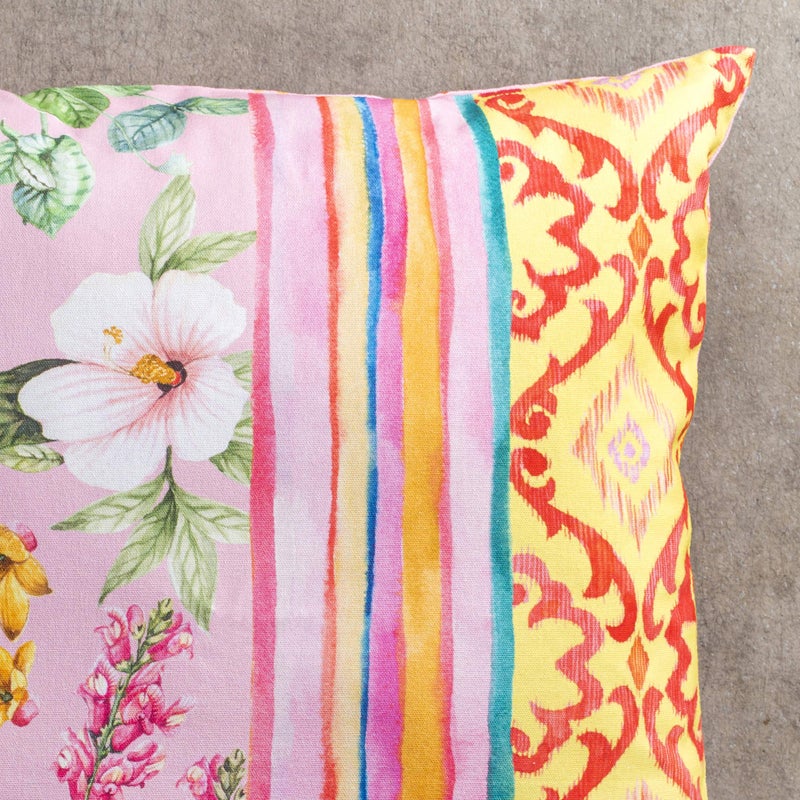 ميزون دي هيرمين Maison D 'Hermine Jouy Paradis - Gray 100 ٪ Cotton Decorative Palow Cover for Couch Sofa Cushion يغطي غرفة المعيشة غرفة نوم (18 "" x18 ") - Image 3