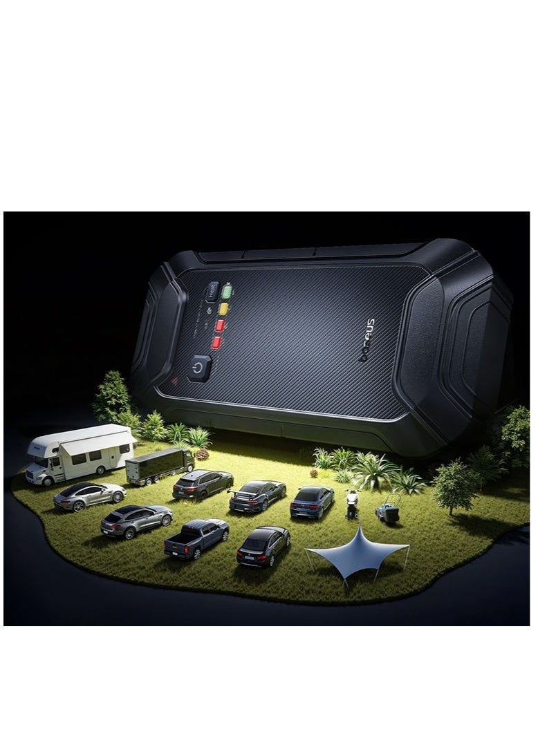 Baseus 3 in 1 Jump Starter 5000A Peak Current & Powerbank 12000mAh - (Emergency Device PrimeTrip VJ1 C0119400) 12V - Image 4