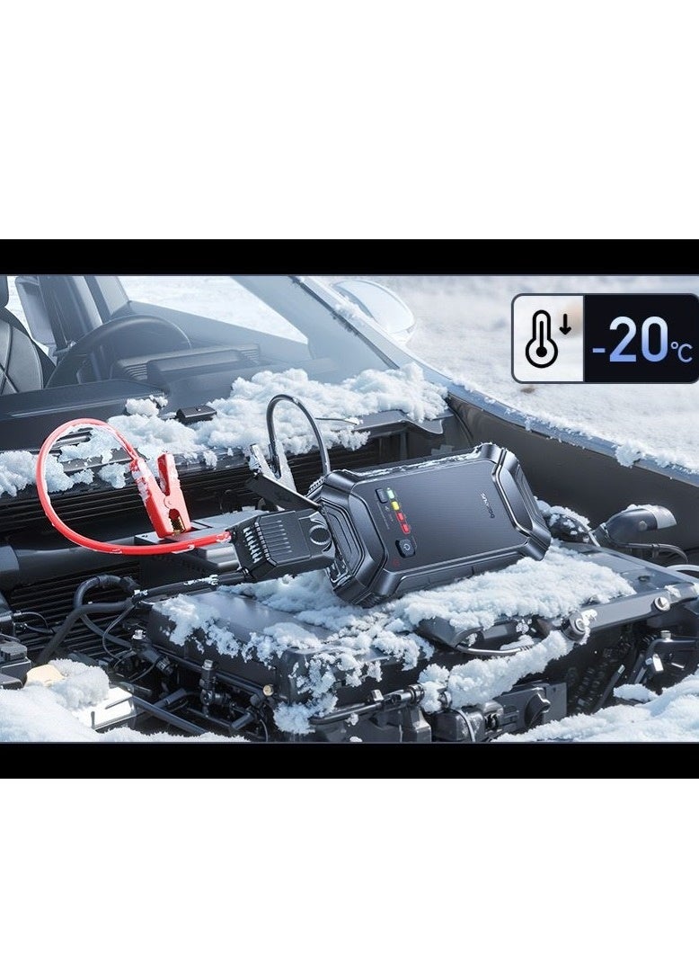 Baseus 3 in 1 Jump Starter 5000A Peak Current & Powerbank 12000mAh - (Emergency Device PrimeTrip VJ1 C0119400) 12V - Image 3