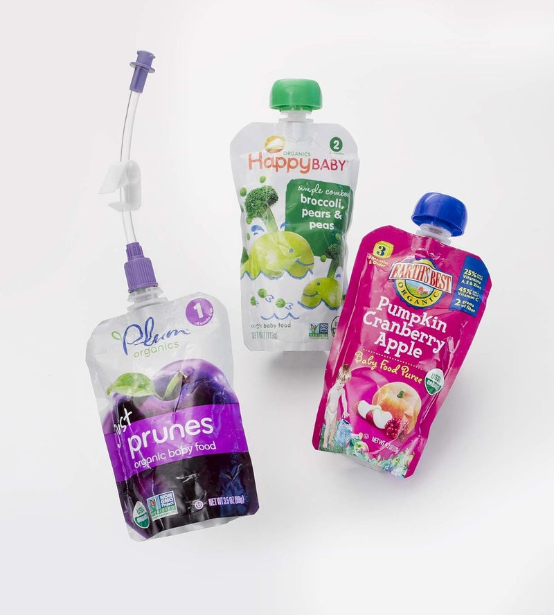 BOOLEE Bolink Small Cap Enfit Tube Feeding 10-Pack - Connects Puree Food Pouches with a spout to Feeding Tubes. Tube Feeding Supplies with Enfit. - Image 3