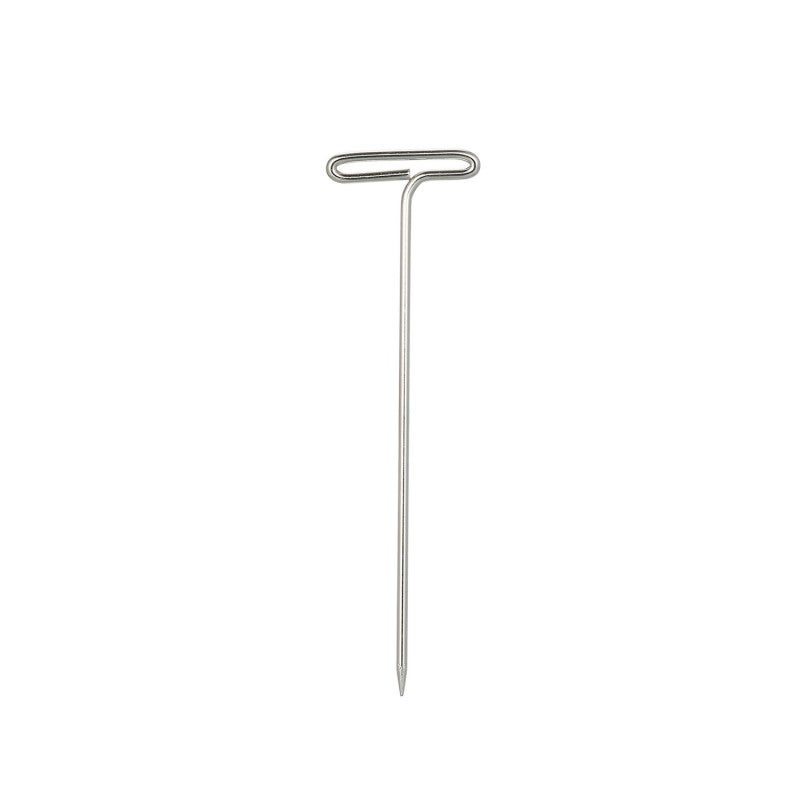 Canvas Block Head 21" Lightweight Durable Design - With 50 T-pins Mounting Holes Mannequin Head for Wig Making Styling Display Home Practice - Image 2