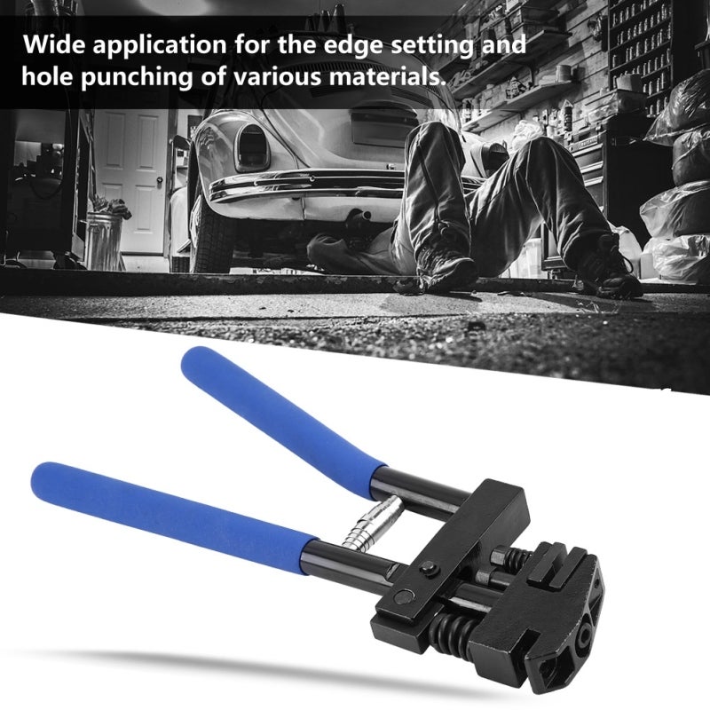 5mm Edge Setter Hole Punch Plier Casted With Chrome-Vanadium Alloy Steel - Dual Purpose Edge Setting Joggler For Various Materials - Image 5