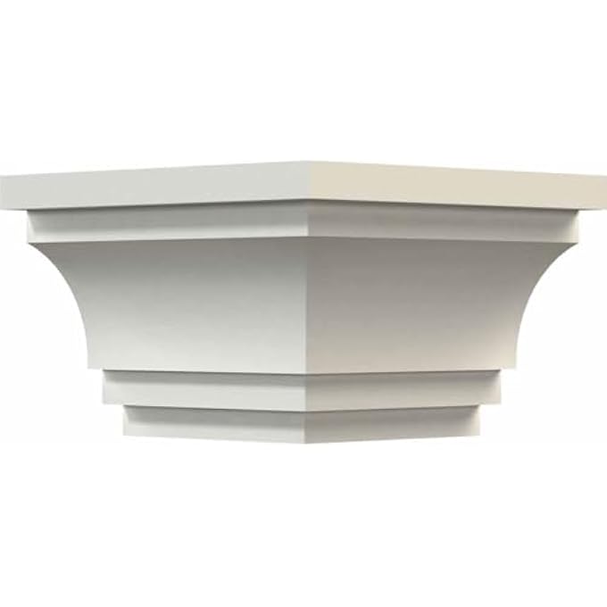 MOC03X04TR OUTSIDE CORNER MOULDING (MATCHES MOULDING MLD04X03X05TR), 4 1/2"P X 6"H, PRIMED - Image 1