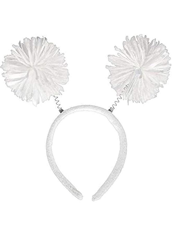 Amscan White Headbopper Pom Pom