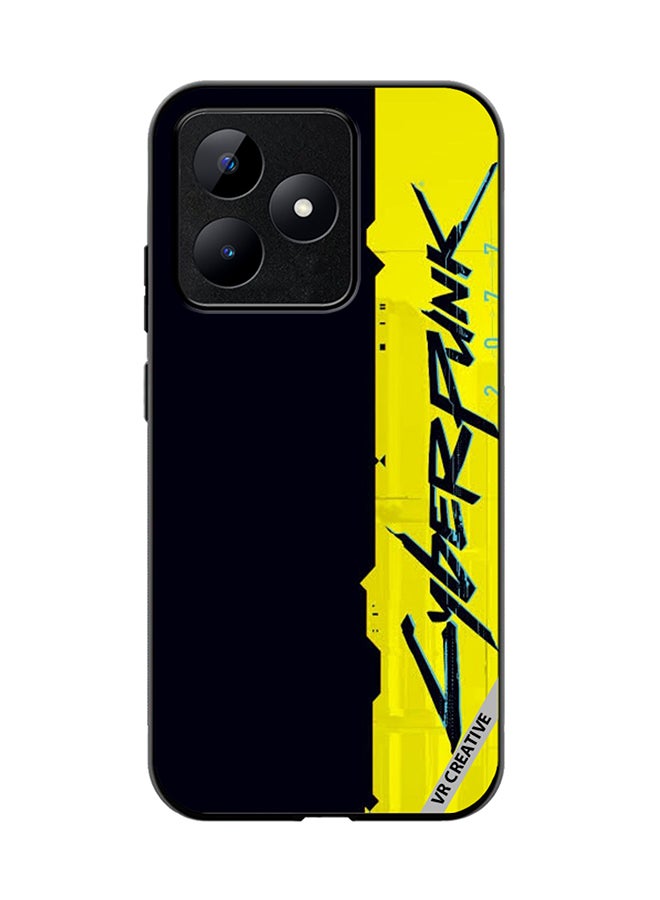VR CREATIVE Protective Case Cover For Realme C53 Cyberpunk Design Multicolour - Image 1