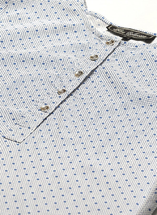 Rue Collection فستان A-Line بنقشة البولكا دوت للنساء - Image 2