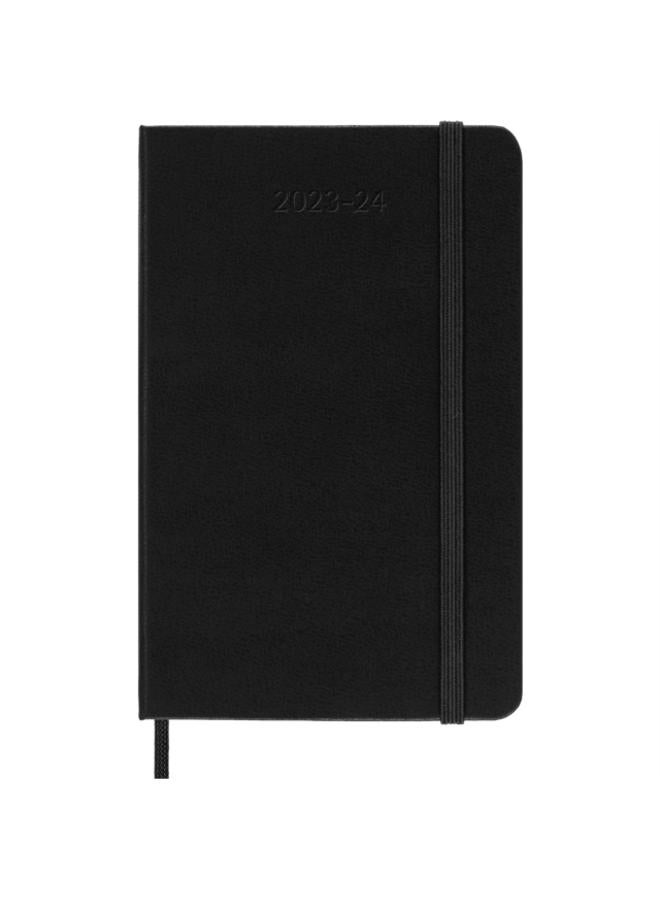 Moleskine 2024 18-Month Weekly Pocket Hardcover Notebook