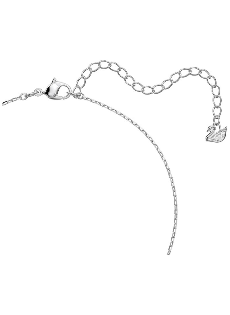 SWAROVSKI - Swarovski Una set Round cut, Blue, Rhodium plated - Image 1