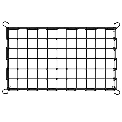 BSTPCOO 2x4 Trellis Net for Grow Tent, Stretchy Scrog Net Heavy Duty Trellis Netting with Hooks for Climbing Plants Outdoor Indoor Plant Growing Tents, Cucumber Trellis Netting Support for Garden - Image 1