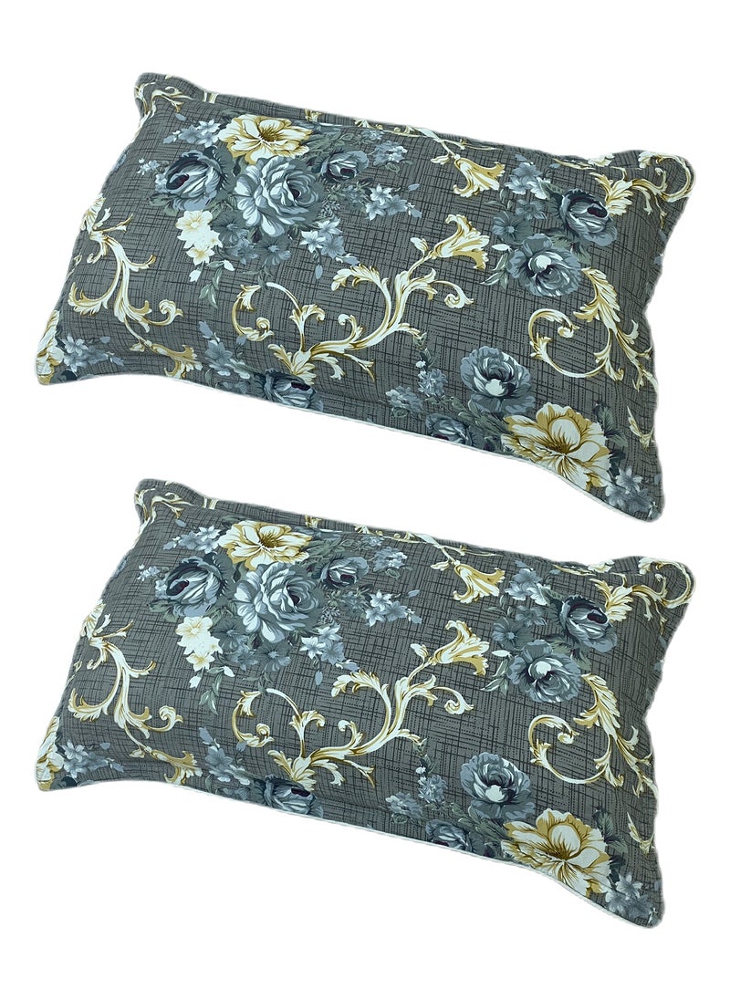 Sleep night Floral 2 Piece Pillow Case Set 50x75cm  - Image 1